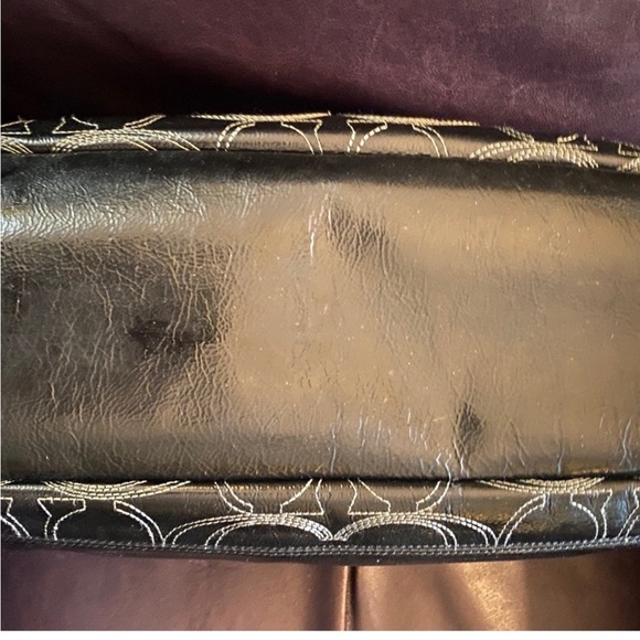 Coach 'Signature C' Patent Leather Tote - Picture 5 of 12